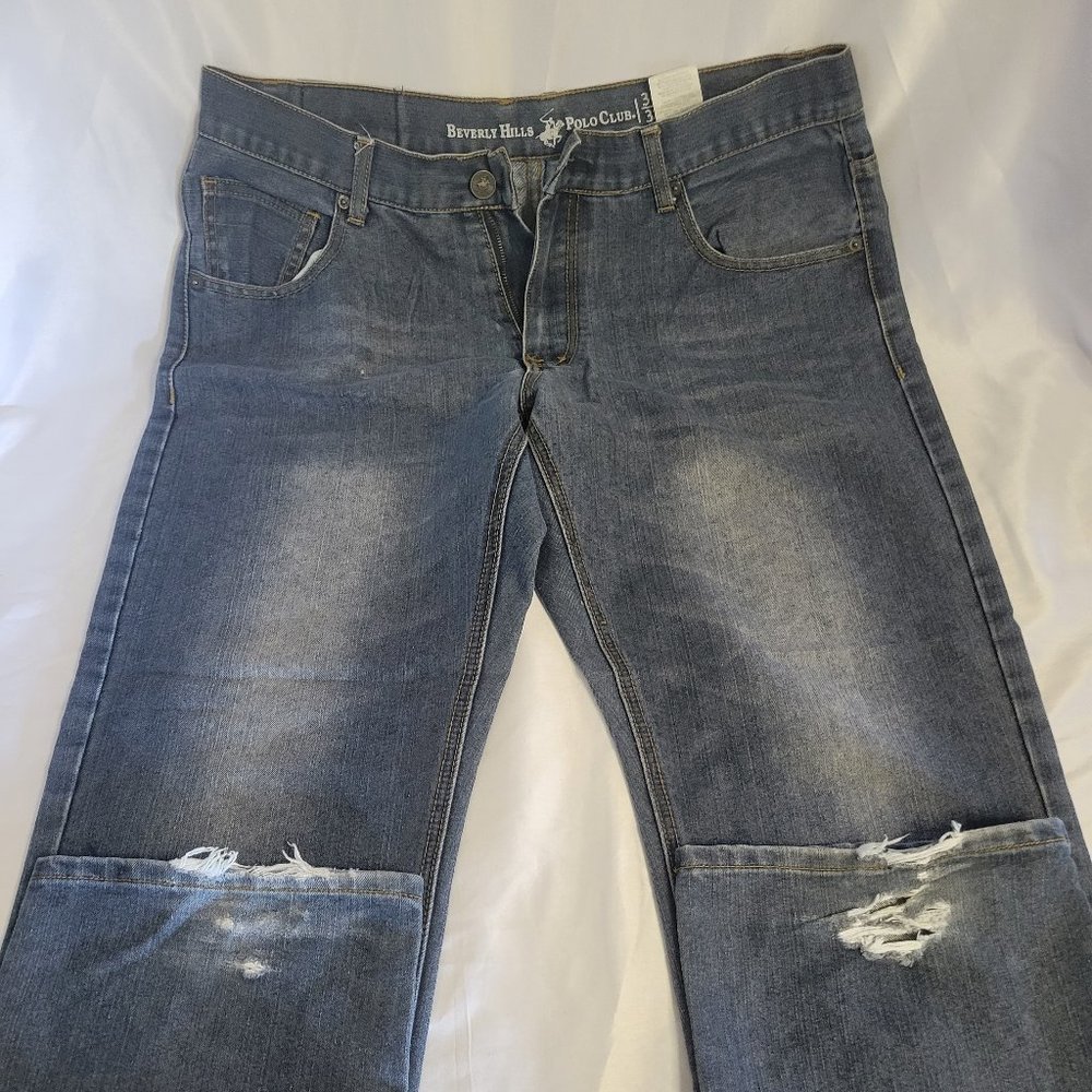 Beverly Hills Polo Club Mens Denim Jeans (Size 36 x 32)